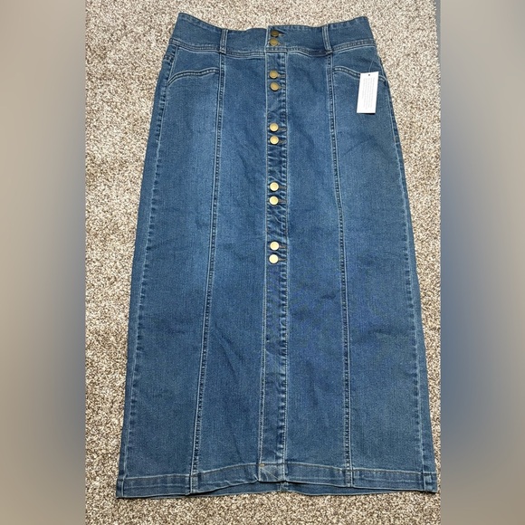 Style & Co. Dresses & Skirts - Style & Co. Blue Denim Pencil Skirt